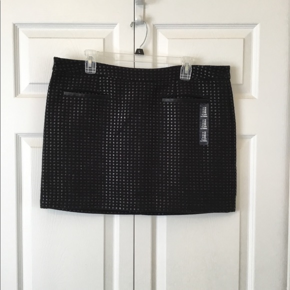GAP Dresses & Skirts - NWT Black Metallic Mini Skirt w/ Pockets Size 16